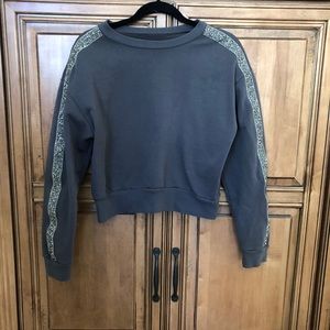Zara beaded long sleeve sweater
